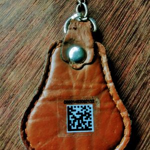 Used Scooty Leather Keychain