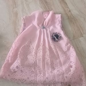 Pink Top For 3-5 Years Girl