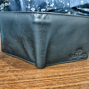 Woodland Black Leather WALLET 🖤