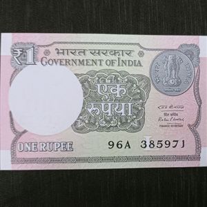 New One Rupee Note Indian Currency