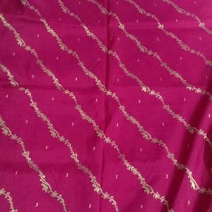 Maroon Silk Saree