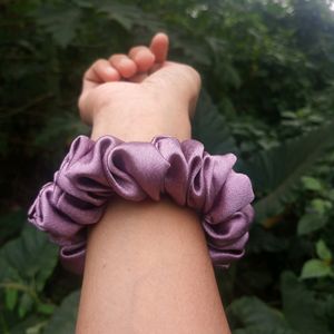 Beautiful Satin Scrunchies