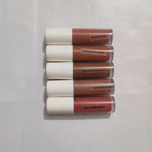 Just Herbs Mini Matte Liquid Lipstick Set Of 5