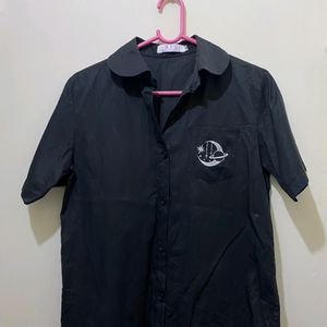 Black Formal Shirt For Women Size 34-36