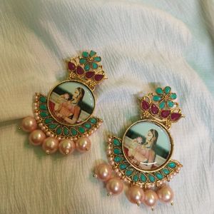 Kundan Royal Style Earrings