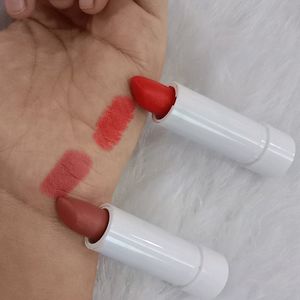 Nude And Red Myglamm Lipstick 💄