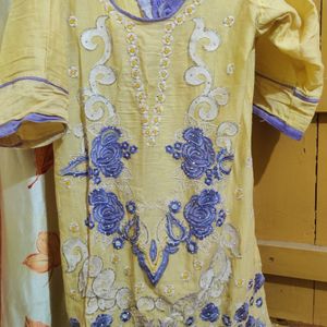 Kurta Dupatta Set - Coins 999