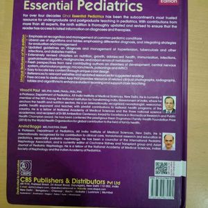 Ghai Essential Pediatrics