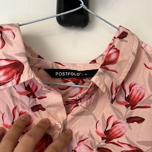 Postfold Shirt With Puff Sleeves