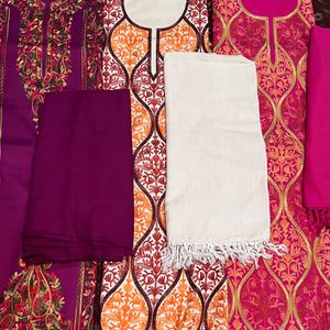 Kashmiri Woollen Suits Material ♥️
