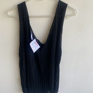 Black Party Wear Top