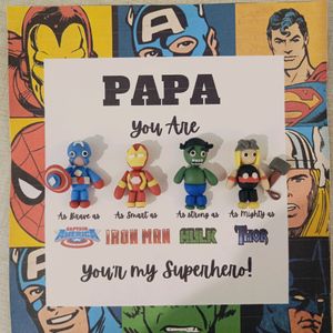 Avengers Theme Father Gift