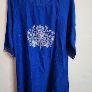 Blue Women's Kurta Set (Brand New)