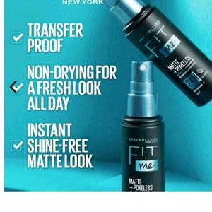 Maybelline Fit Me Matte Poreless Setting spray