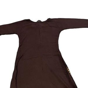 Black Kurti With Design