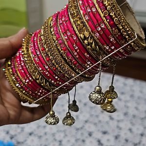 Bridal Glass Bangles Set