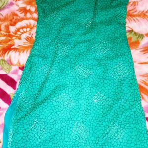 Green Colour Georgette Kurthi....