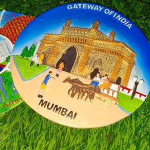 Wall Decorating Plates (7 In 1 , Gateway Of India)