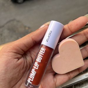 Plump Lip Butter & Heart-Shaped Cosmetic Makeup