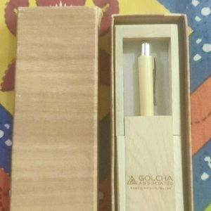 Wooden New Pen With Stand