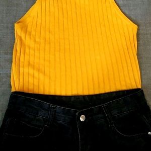 H&M Mustard Top💛