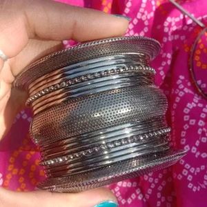 Silver Bangles