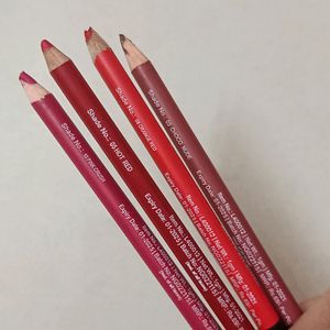 Pack Of 4 Kiss Beauty Lip Liners.