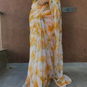 Floral Saree