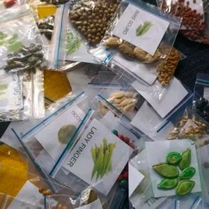 90 Seeds Of Flowers And Vegetables