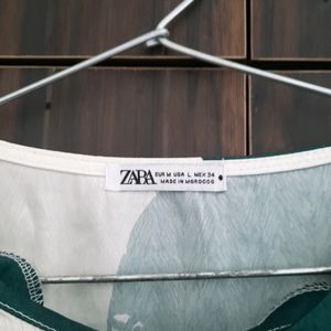 ZARA IKKAI SILK TOP