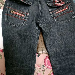 Imported Denim Jeans For 7-8 Years Old Girl