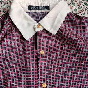 Formal Checkered Shirt For Women