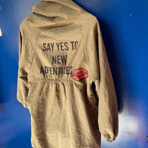 Say Yes To New Adventures Jacket🖤 #jacket #hoodie