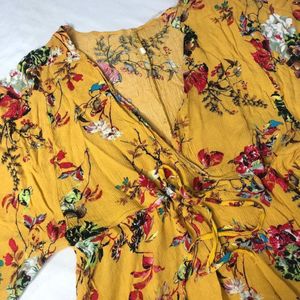 Shein Yellow Summer Dress