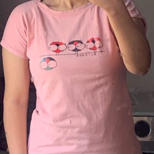 Cottan Pink Tshirt