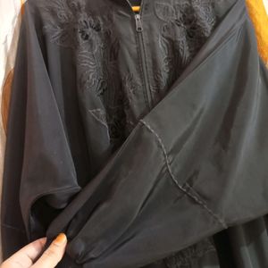 anchor length Short Abaya With Coff Sleeves