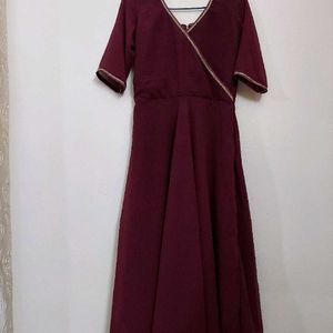 V Neck Dress