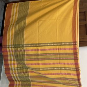 100% Hand Woven Cotton Saree