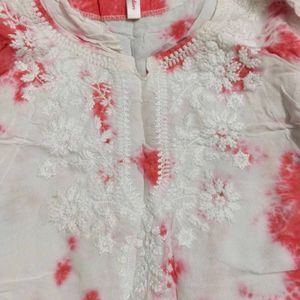 A Pretty Tye Dye Short Kurti