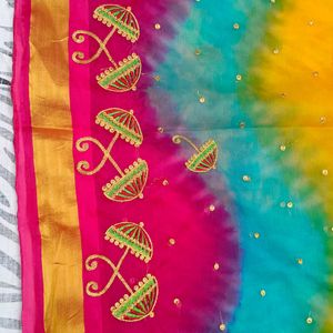 Beautiful Multi Colour Saree