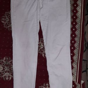 White Jeans For Girls (Slim Fit)