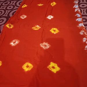 Coral Cotton Dupatta 3