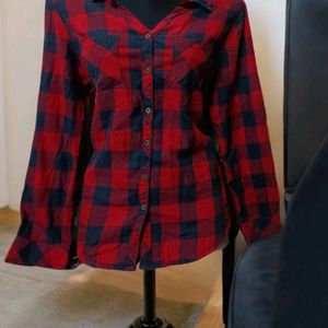 Pure Cotton Roadster Authentic Checked Print Shirt