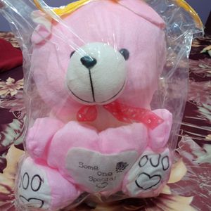 New Baby Pink Teddy Bear