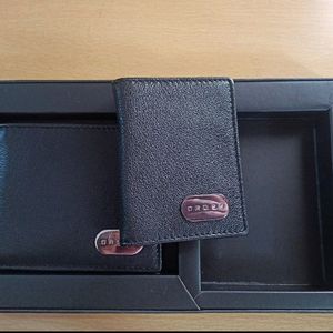 Cross Black Color Coin Wallet With Card Holder