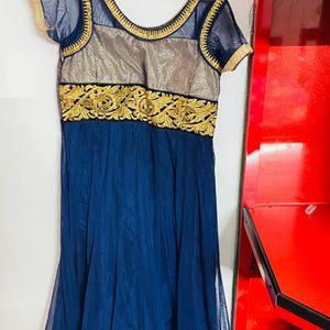 Ethnic Blue Gown