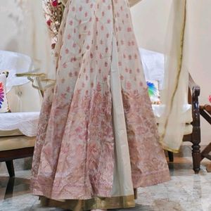 PRICE DROP!! WESTSIDE Golden Kurta Skirt Dupatta S