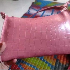 Pink Korean Shoulder Bag