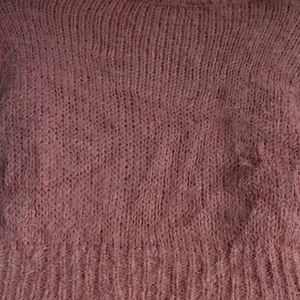 Angora Crop Sweater