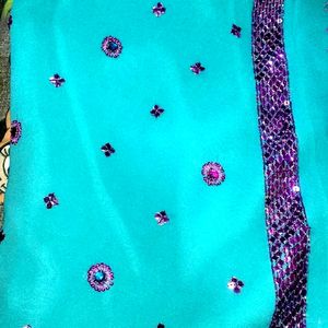 Saree Sky Blue 💙